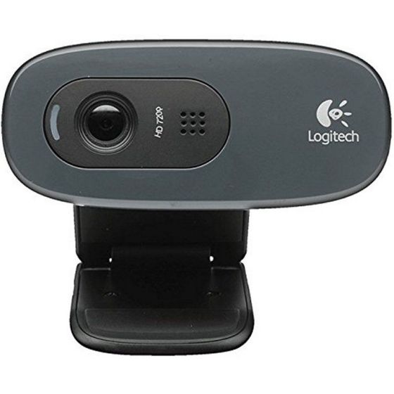 Logitech C270 Webcam Hd 720p 3mpx Usb Negra